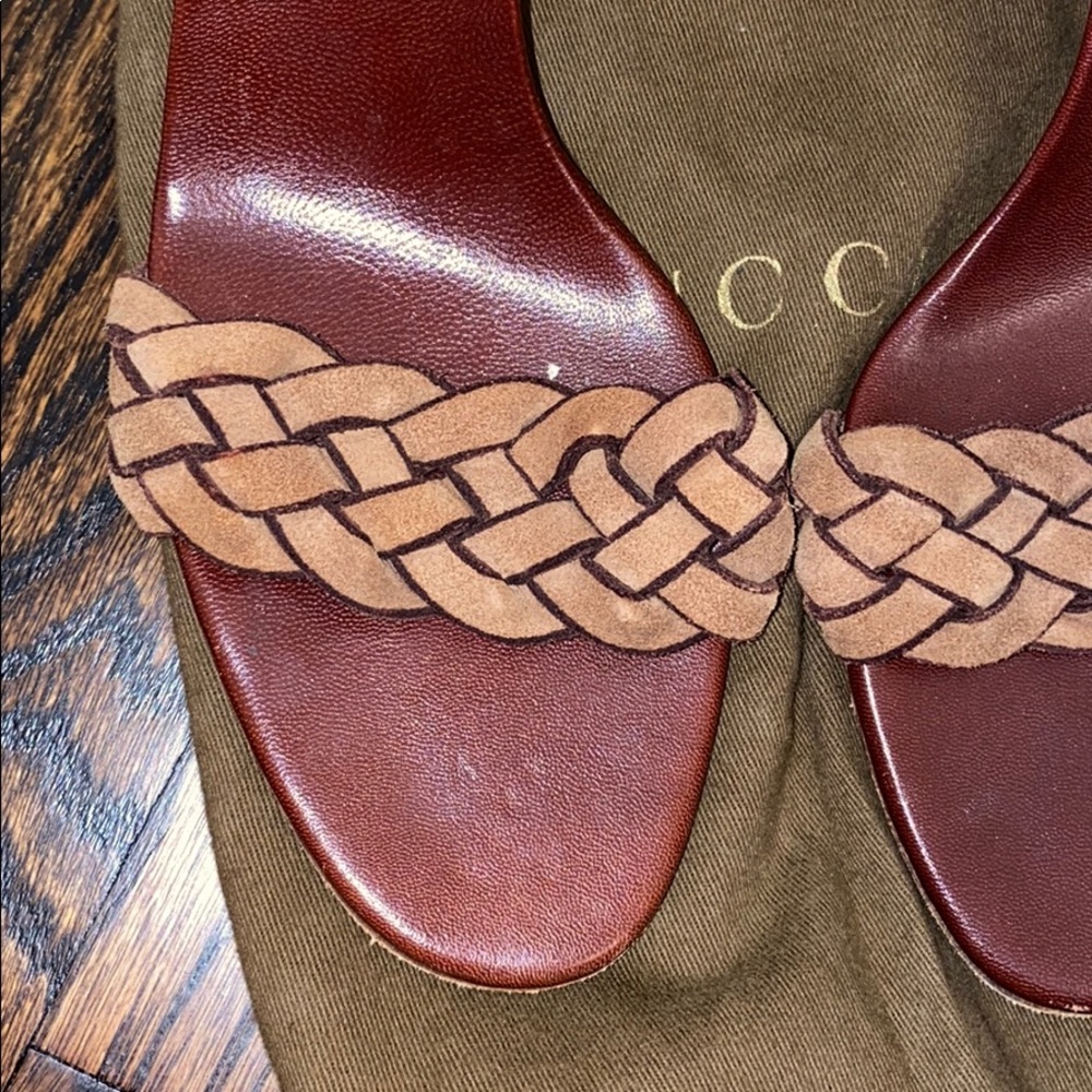 Suede Gucci Sandals - Picture 3 of 8